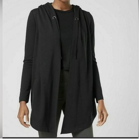 Athleta Tops - Athleta Vista Wrap in Dark Gray 🌵xxs